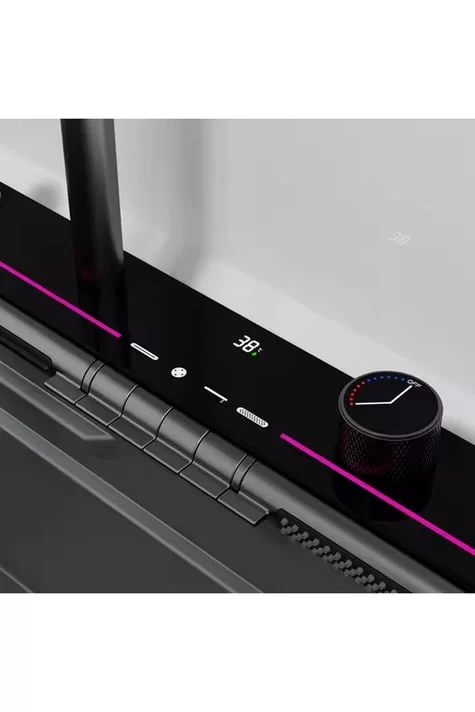 Multifuction  7 Tuşlu Akıllı Teknolojik Mutfak Evye Seti Siyah Nano  Ledli Ekranlı